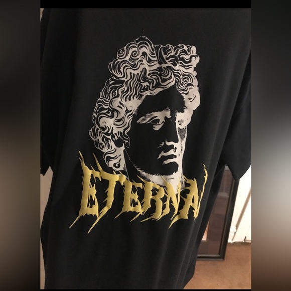 “kanye west” Distressed abstract 3D print Forever21 T Shirt - Picture 2 of 12